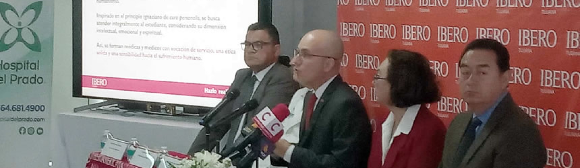 Hospital del Prado y La IBERO firman canvenio